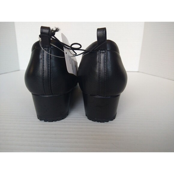 TREDSAFE Womens wedge heel Slip Oil Resistant Work Shoes 9 1/2 Restaurant safety - Picture 3 of 15